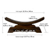 High-Grade Red Sandalwood Solid Wood Sword Stand