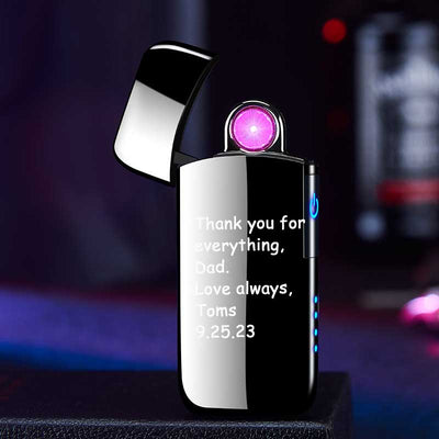 Round Arc Plasma Electric USB Lighter