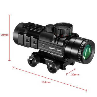 4x32 Compact Scope with Illuminated Reticle