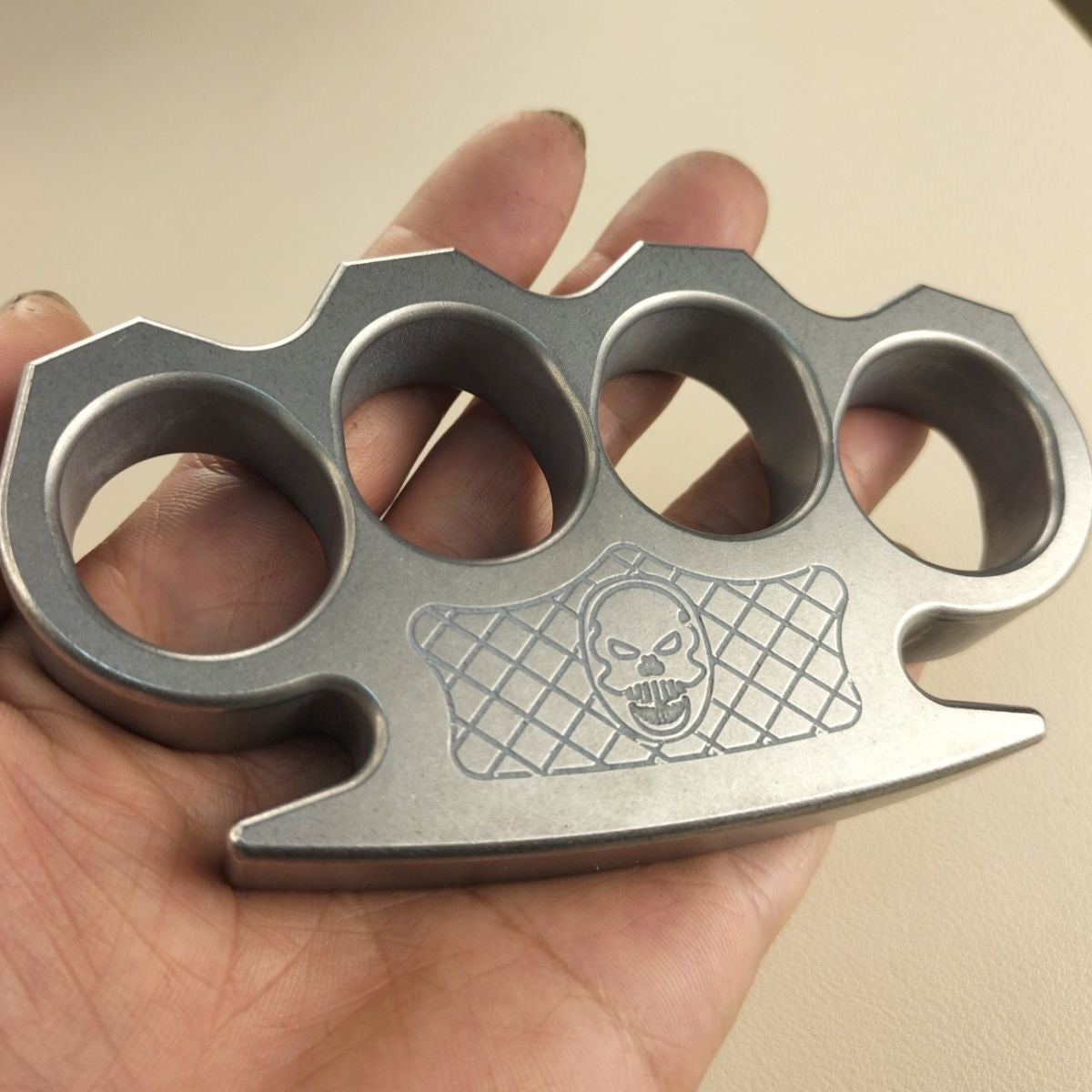 MAX KNIVES HANDCUFFS AND GUNS BRASS KNUCKLES - Wicked Store