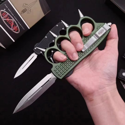 MICRO-TECH GLOVE STRAIGHT OUT JUMPING KNIFE