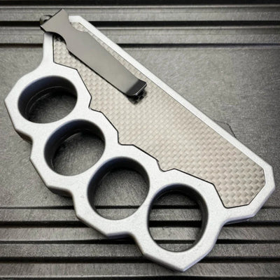 Grey Knuckle Head Carbon Fiber OTF