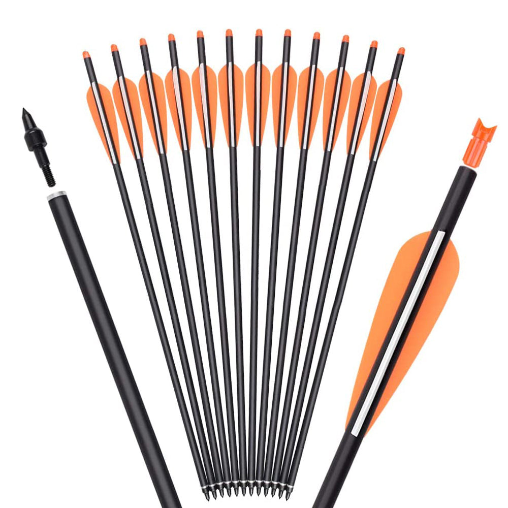 6PCS Carbon Arrow Replaceable Arrowhead