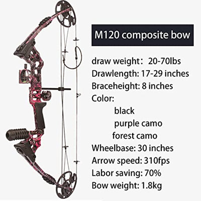20-70LBS Compound Bow Set