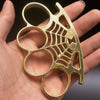 Spider Web Metal Knuckle Duster Boxing Clasp