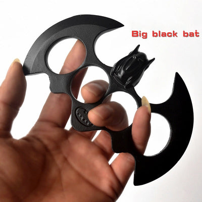 Big Bat Fist Metal Knuckle Duster Defense EDC Tool