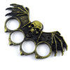 Large Bat Knuckle Duster Four Finger Defense Tool