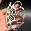 Spider Web Metal Knuckle Duster Boxing Clasp