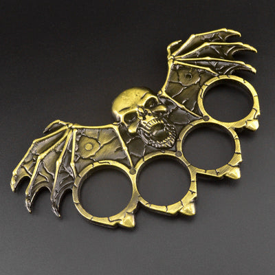 Large Bat Knuckle Duster Four Finger Defense Tool