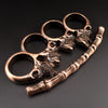 Skull Metal Knuckle Safety Defense EDC Ring