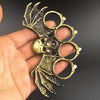 Large Bat Knuckle Duster Four Finger Defense Tool