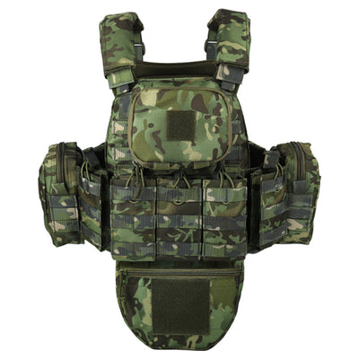 Camouflage outdoor multifunctional tactical vest