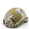 Python pattern camouflage tactical multifunctional helmet