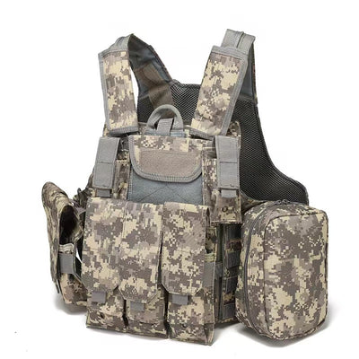 Ghost Outdoor Protective Tactical Vest 8-piece Set