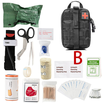 Outdoor camping earthquake survival emergency kit