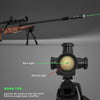 17-50 Caliber Red Dot Laser Sight