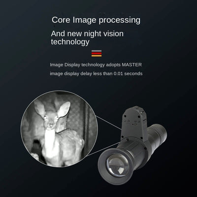 Monocular Cross Cursor Digital Infrared Night Vision Device