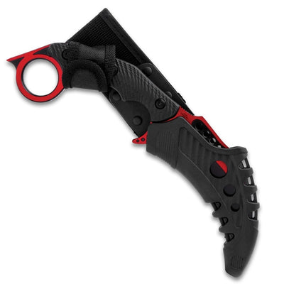 Liberator Falcon Karambit Knife and Sheath