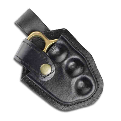 Black Leather Knuckle Holster