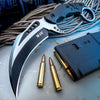 Liberator Falcon Karambit Knife and Sheath