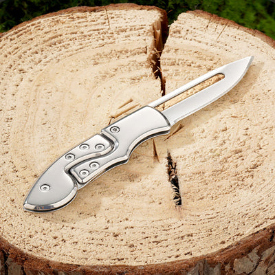 Mini Mechanical Folding Knife