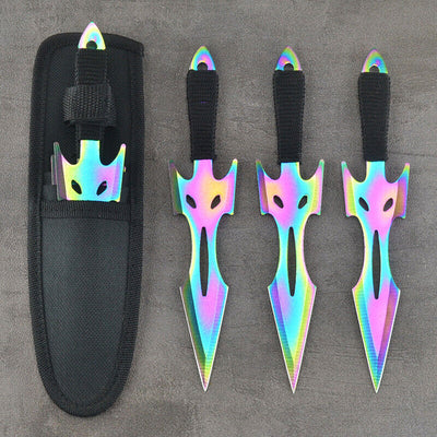 Throwing Knifes Rainbow SWORD Throwing Knives Set