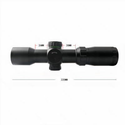 1.5-5X32RG red and green double light special reticle sight