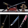 Handmade high carbon steel full tang katana sakura