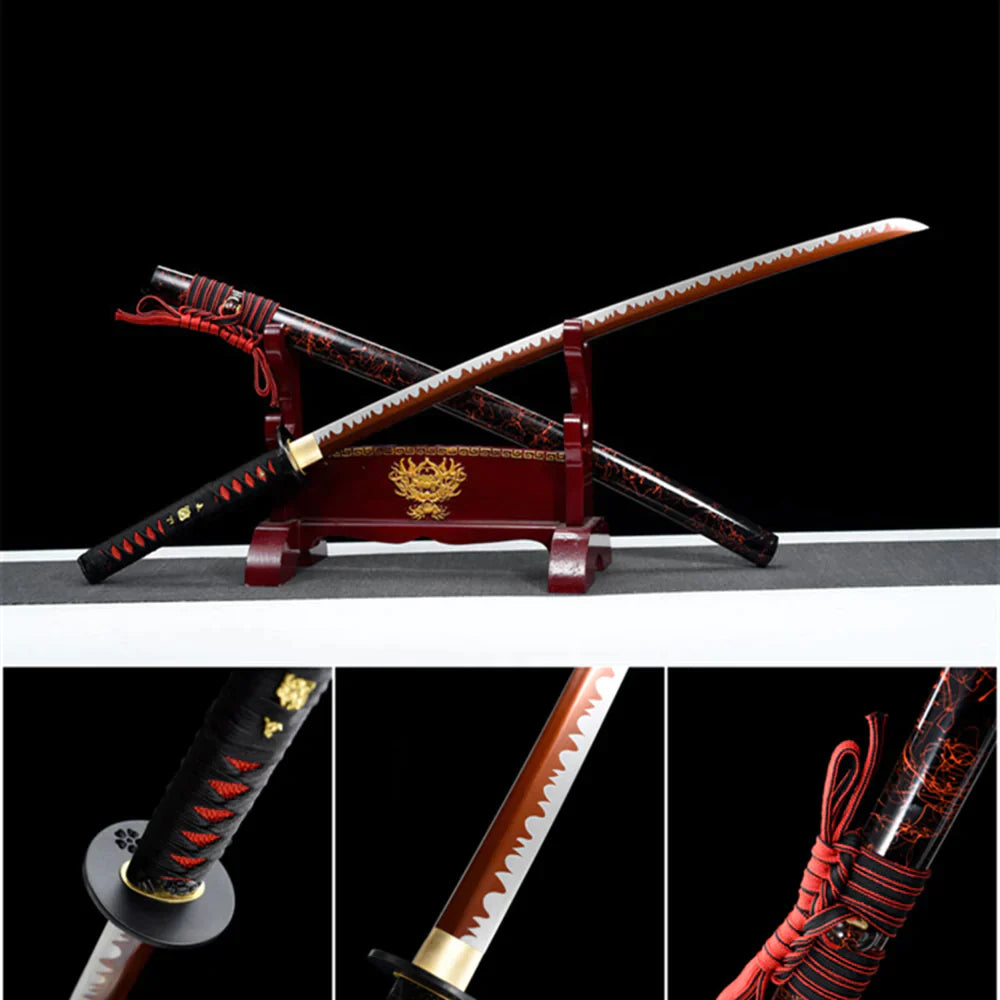 Handmade Spring Steel Quan Tang Japanese Samurai Sword