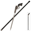 OUTLAW REVOLVER FANTASY SWORD CANE