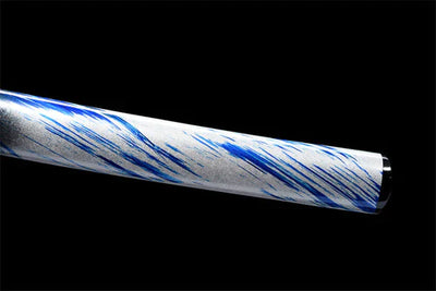 Handmade spring steel full Tang katana blue wave