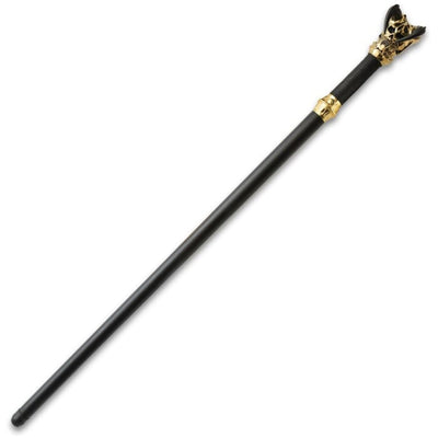 VORTHELOK FORGED SWORD CANE - GOLD EDITION