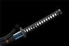 Handmade high manganese steel blue katana